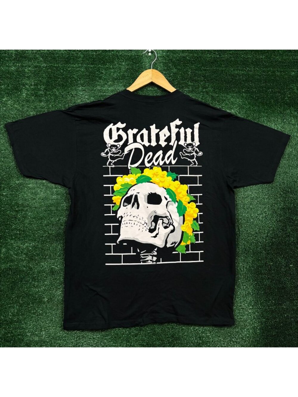 Grateful Dead Bertha Flower Crown Rock Band T-Shirt Size Extra Large